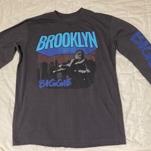 Brooklyn Biggie Graphic Men's Shirt - Black